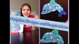 Perler Bead Dolphin Pegboard Designs and Inspiration!