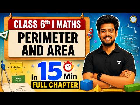 Chapter 6: Perimeter and Area Class 6 | New NCERT OP Series Maths| Ayush Sir