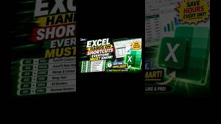 Excel Hands-On Shortcuts You Need to Know 🚀💯