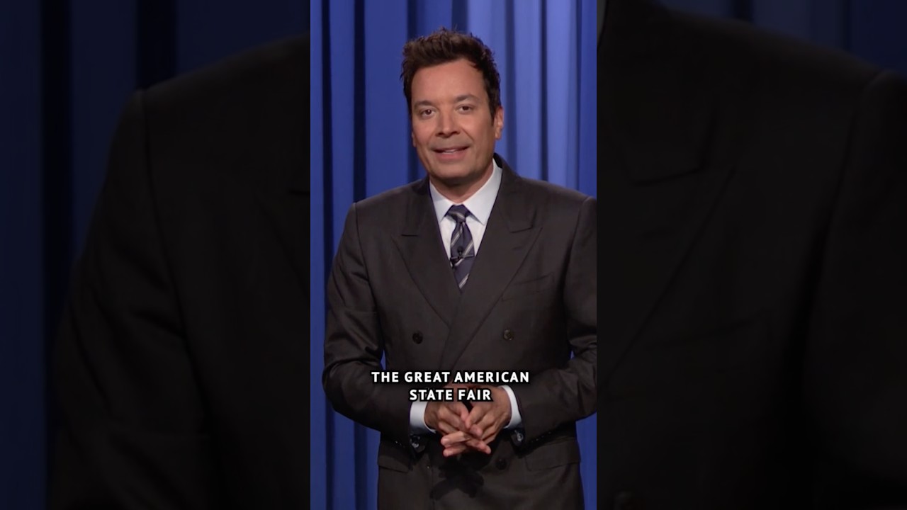 The Great American State Fair kicked off today in Washington. #FallonTonight