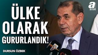 Galatasaray Başkanı Dursun Özbek: \