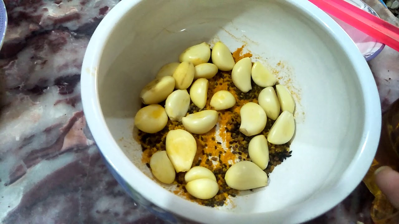 Garlic pickle for weight lose YouTube