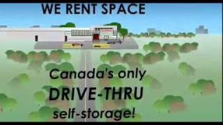All Canadian Self Storage in Toronto's Core - how the drive thru works