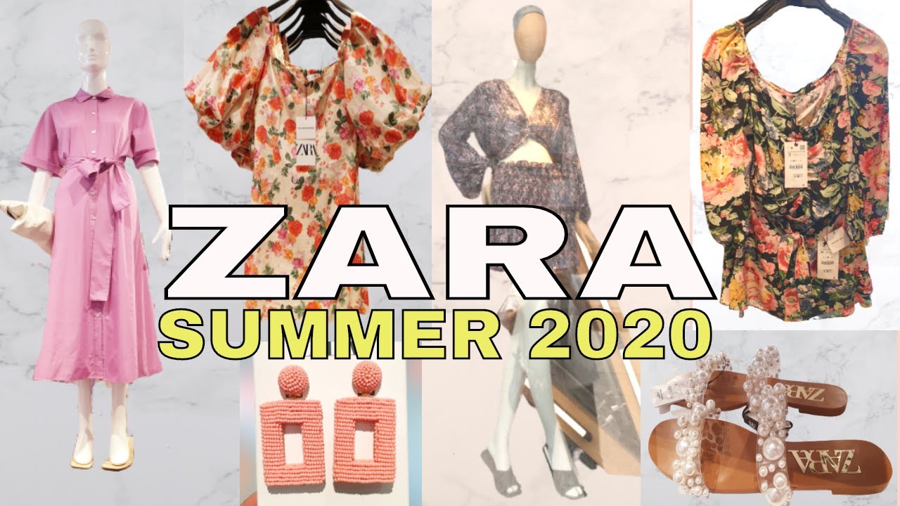 ZARA NEW COLLECTION SUMMER 2020 August 2020 ZARA VIRTUAL SHOPPING