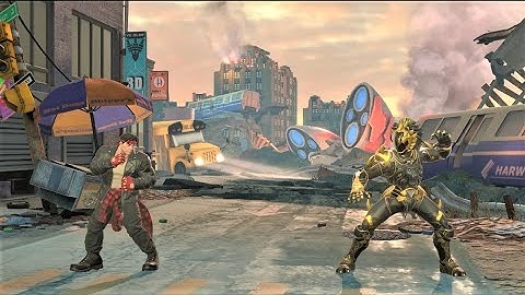 Ryu vs Dai Shi (Hardest AI) - Power Rangers: Battle for the Grid