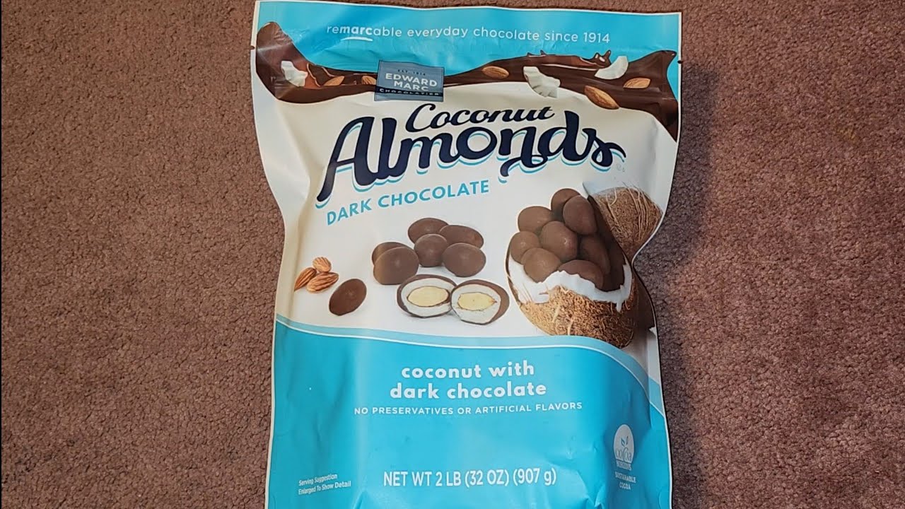 Costco Sale Item Review Coconut Almond with Dark Chocolate Taste Test