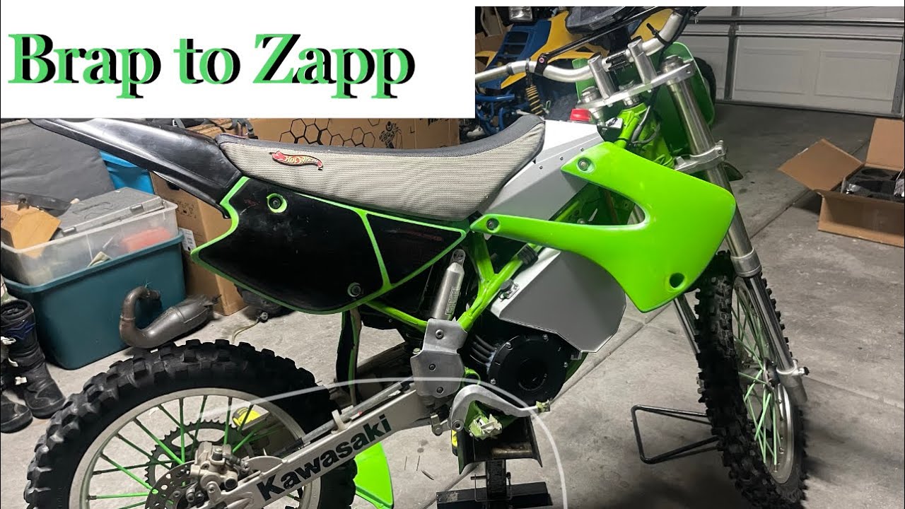Brap to Zapp. Electric dirt bike conversion YouTube