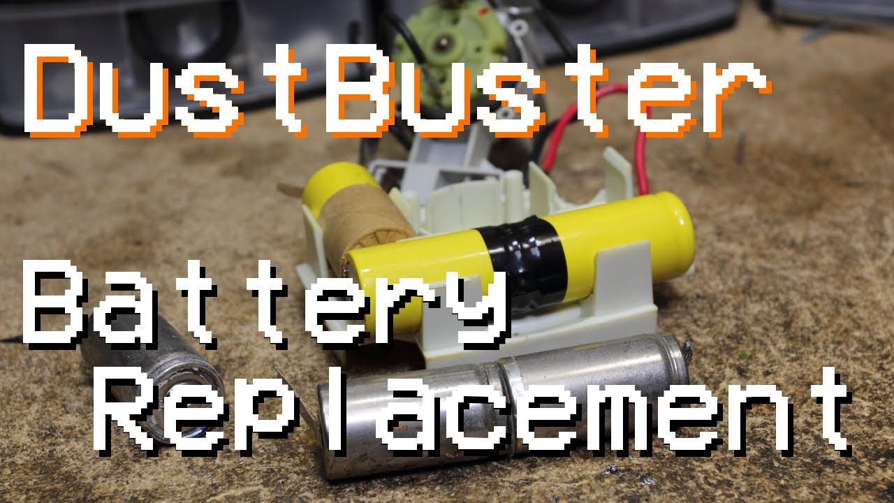 Black & Decker Dust Buster Lithium Battery Upgrade Hack - The Glide Fast  Journal