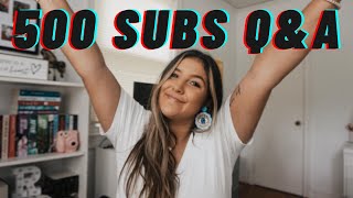 Answering YOUR Questions! // 500 Subscriber Q & A