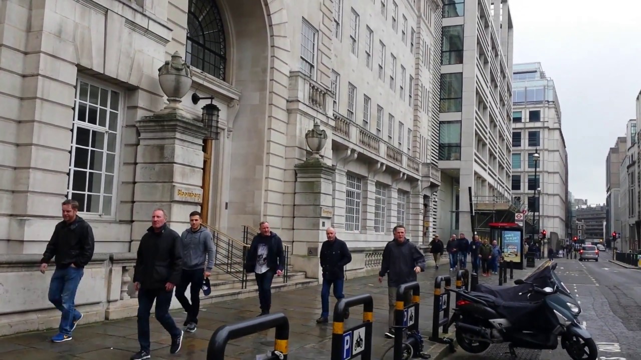 Leeds united in London for the FLA march