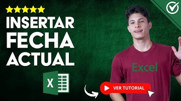 Cómo INSERTAR la FECHA ACTUAL en Excel | 📆 Que se Actualice Automáticamente 📆