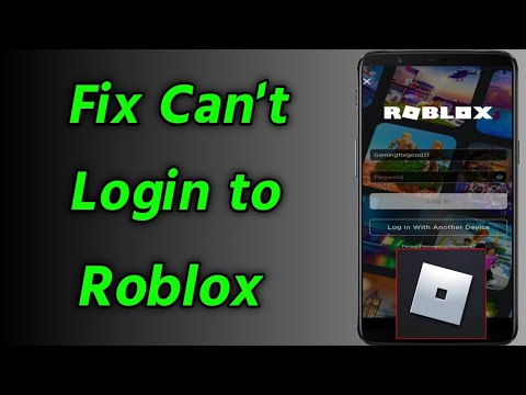 Can't Login To Your Roblox Account, Roblox Login problem