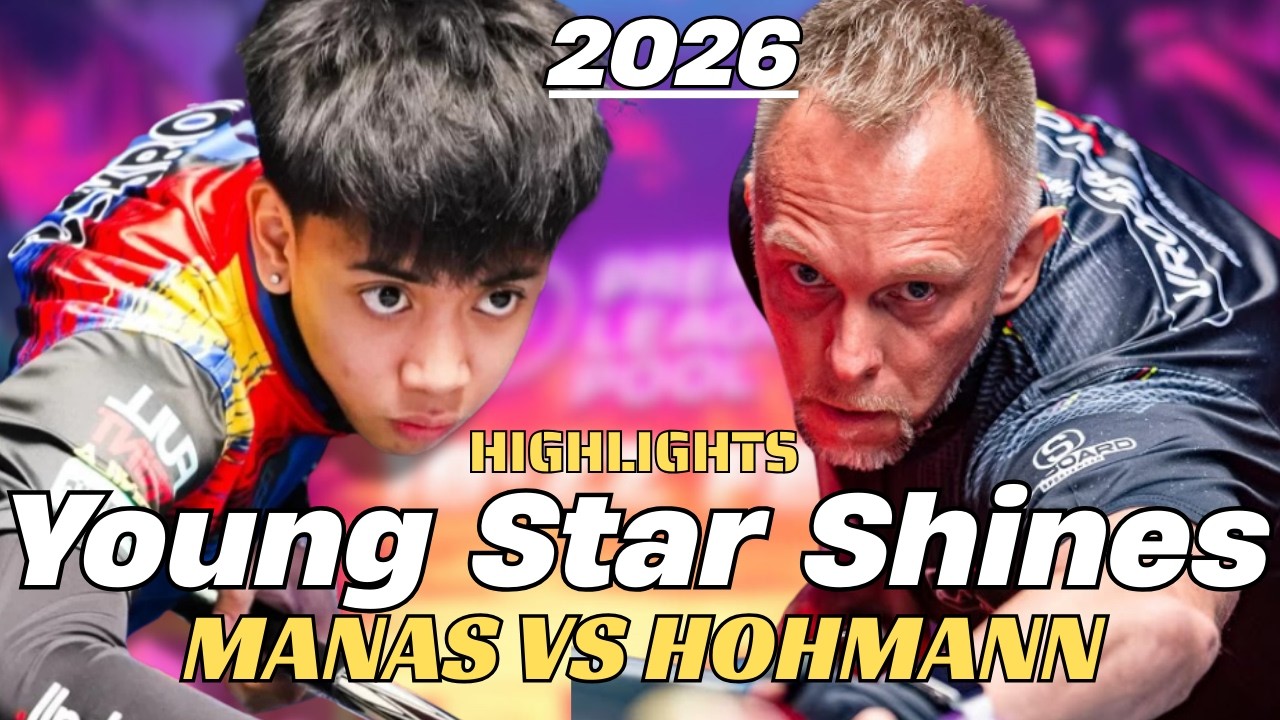 AJ MANAS VS THORSTEN HOHMANN - YOUNG STAR SHINES ?  PREMIER LEAGUE POOL