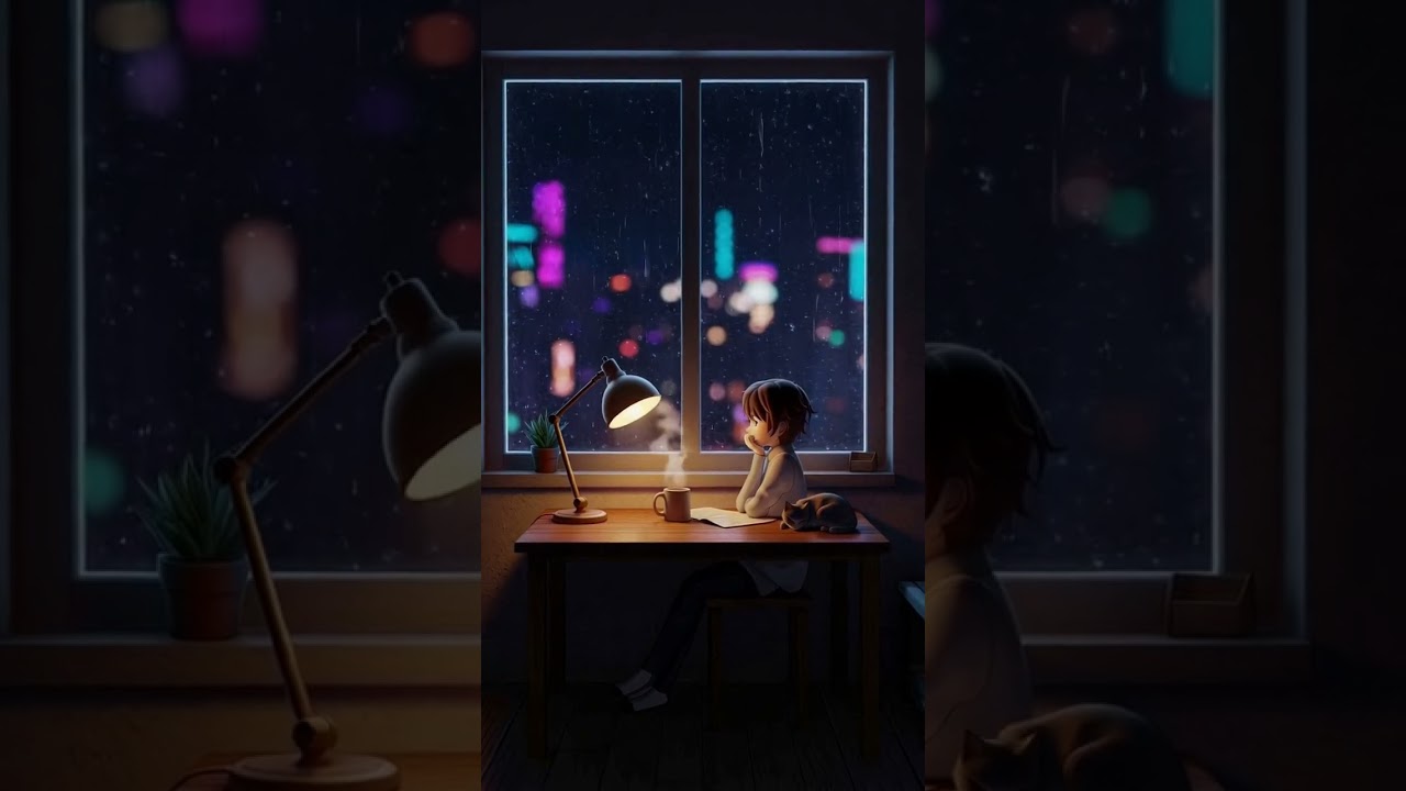 Misty day at the Starlit Desert — Introspective Lofi Radio