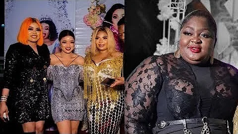 Bobrisky, Eniola Badmus, Musapha Solagbade, Lanre Teriba rains money on Laide Bakare.