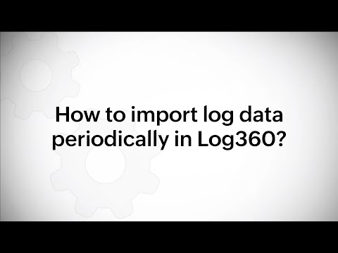 How to import log data periodically in Log360?