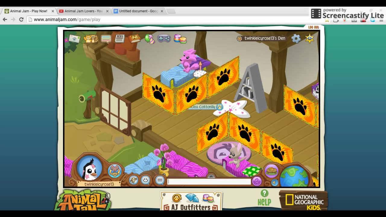 Animal Jam House Tour!! YouTube