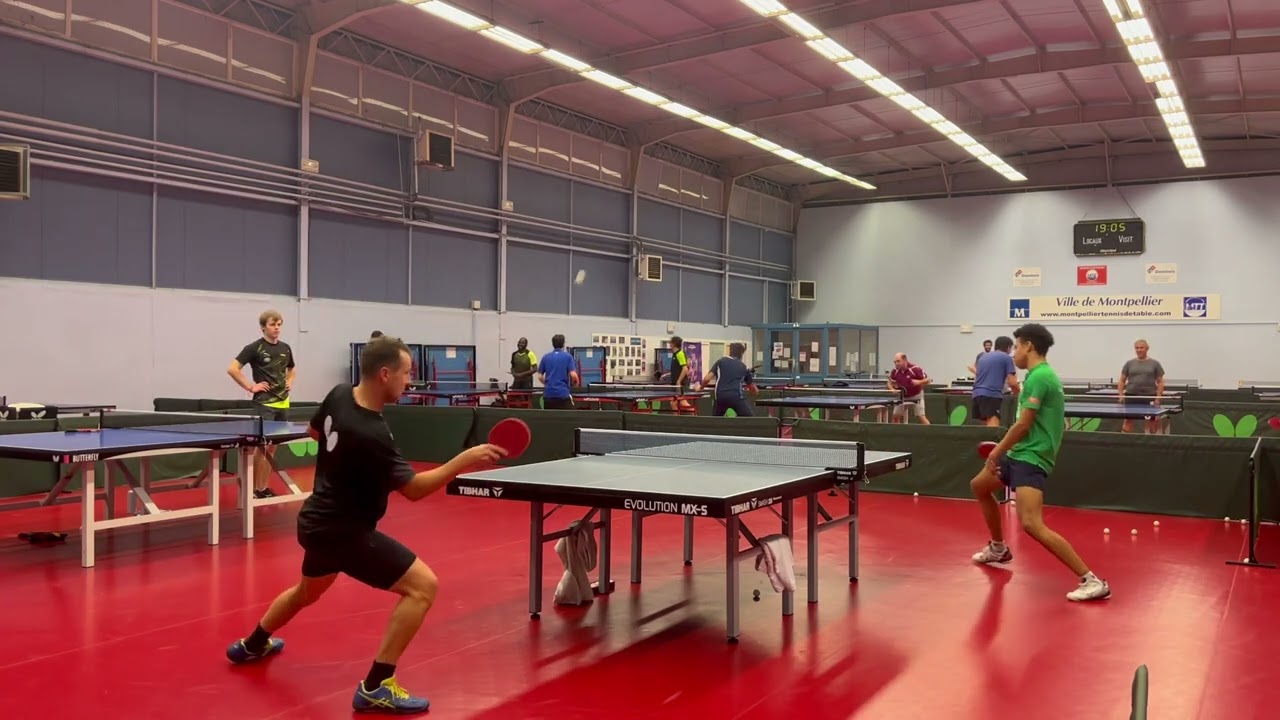Ylane Batix(n560) vs Florian Maillard(n523) match training