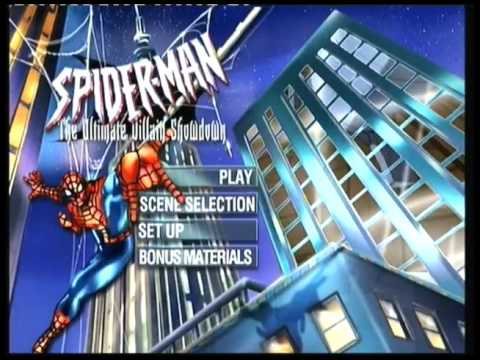 Opening to Spider-Man The Ultimate Villain Showdown UK DVD (2002)