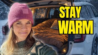 Never Be Cold Again While Winter Car Camping