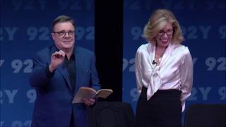 Christine Baranski & Nathan Lane performing a scene from 'Lips Together, Teeth Apart' (2018)