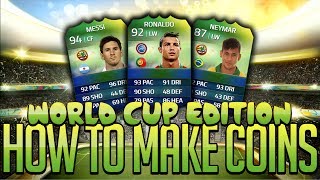 FIFA 14 World Cup Ultimate Team | How To Make Coins World Cup Edition! Trading Tip! screenshot 4