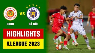 Highlights: CAHN - Hà Nội | Trận “chung kết sớm” bá cháy, Ngoại binh lập cú đúp quá đẳng cấp