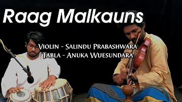 Raag Malkauns on Violin by Salindu Prabashwara