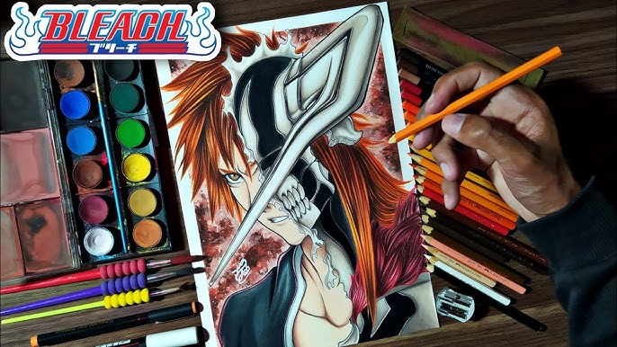 A drawing I did a little while back of Vasto Lorde Ichigo. @loehn