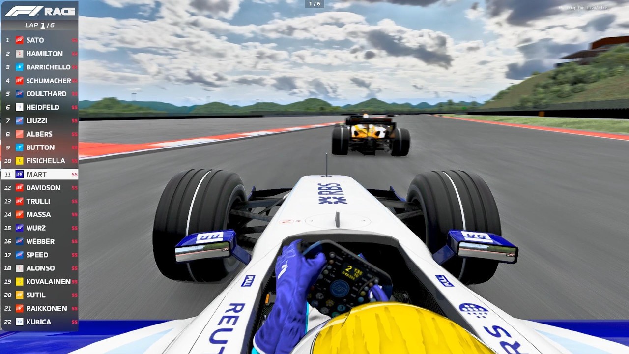 NICO ROSBERG at Mandalika — Williams V10 Screaming Again | F1 Legends Cinematic #f1