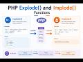 PHP String Explode() and Implode() Functions
