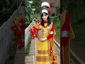 🇮🇳 Traditional Attire of India | Day 17 – Meghalaya ☁️✨#Meghalaya #LandOfClouds #KhasiCulture