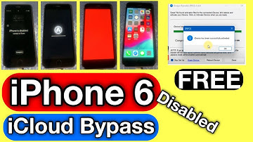 FREE iPhone 6 Without Jailbreak Passcode Disabled iCloud Bypass with Sim Working 2025