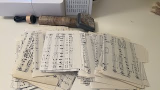 Making 100 journal file folders // live hang