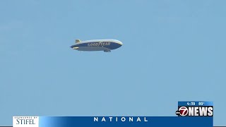 Goodyear Blimp visits Lawton to celebrate 45 years of tires made in city