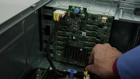 PowerEdge T430 Remove Install HDD Backplane