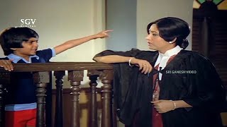 Amazing Climax Scene Of Thayiya Hone Kannada Movie | Charan Raj | Sumalatha | Jayanthi | Doddanna