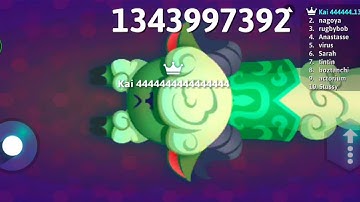 Snake.io mod menu gameplay #185 - world record