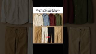 Wardrobe Is Simple, But Looks Like A Million