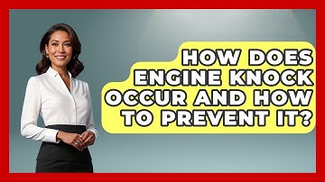 How Does Engine Knock Occur and How to Prevent It? - The Racing Xpert