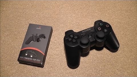 PS3 Non-Slip Trigger Controller Enhancement - Clip On Triggers - Review - Sony Playstation