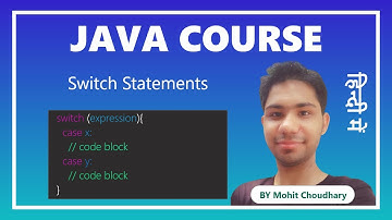 #10. JAVA COURSE: Switch Statement in Java Programming in #Hindi