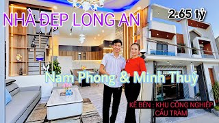 Nhà Ống Không Bí Bách Với Ba Ô Thông Tầng Siêu To Bán Nhà Full Nội Thất Chỉ Với 265 Tỷ Long An