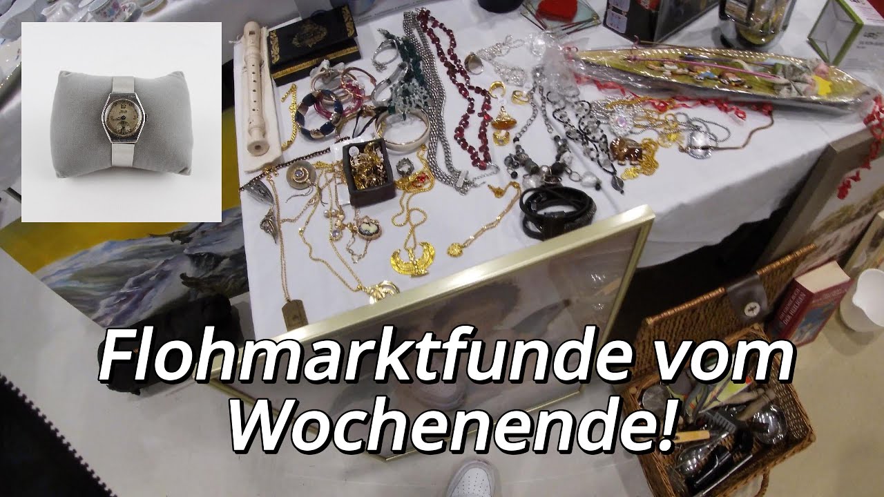 Schätze vom Flohmarkt – Antike Uhr, Silberohrringe & mehr!