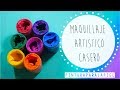 COMO HACER PINTURA FACIAL CASERA - MAQUILLAJE ARTISTICO PARA HALLOWEEN.