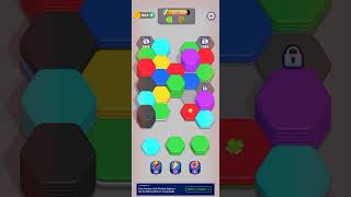 💐💐💐Hexa colour mach💐💐💐Puzzle games video💐💐💐#c#newpuzzalgame#gamevideos#viral#subscribe#gamevideos