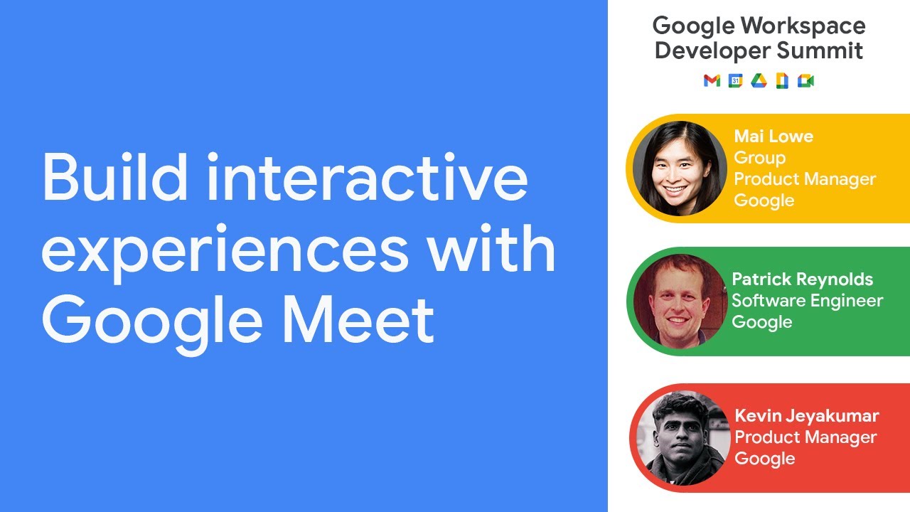 Build interactive experiences with Google Meet - YouTube