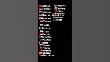 Thumbnail of Negara negara di Asia chekkkk #countryballs #memes #funny #song