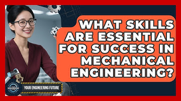 What Skills Are Essential for Success in Mechanical Engineering? - Your Engineering Future