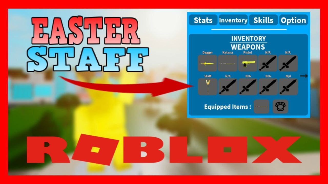 Easter Staff Boss Showcase Boku No Roblox Remastered Roblox - new update how to get new easter staff boku no roblox